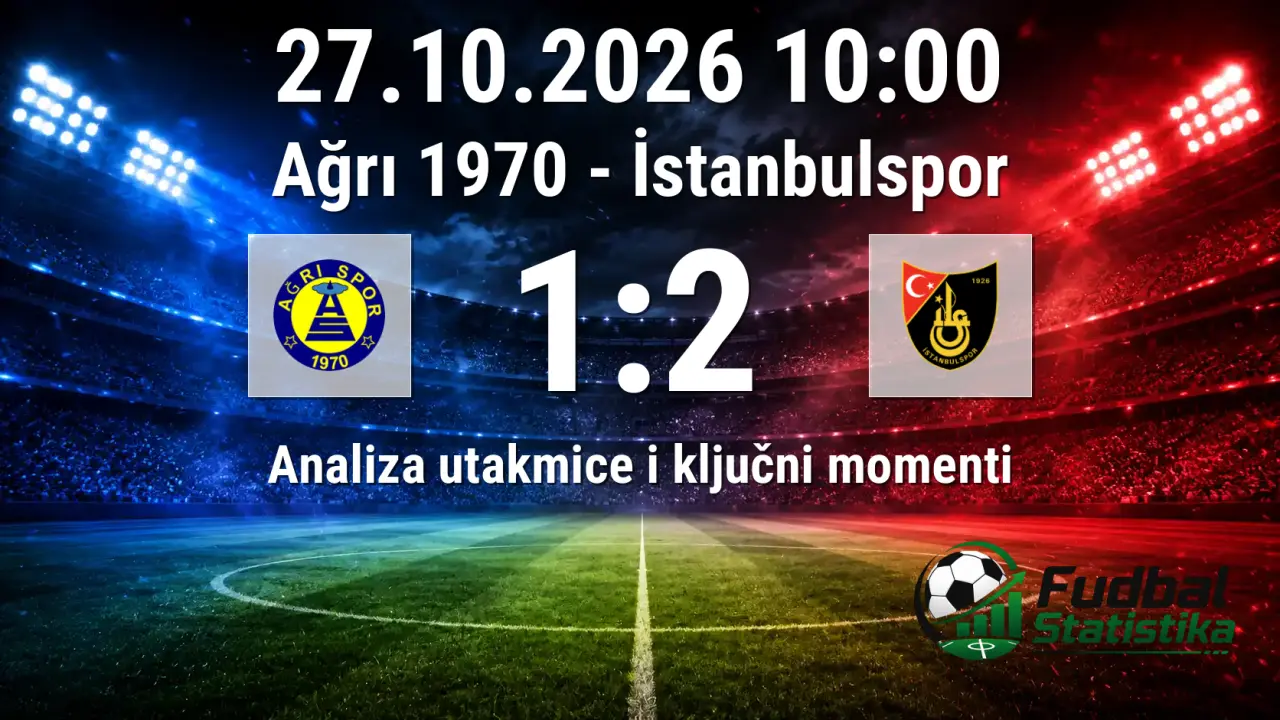 Ağrı 1970 - İstanbulspor 1:2, Turski Kup 3. kolo