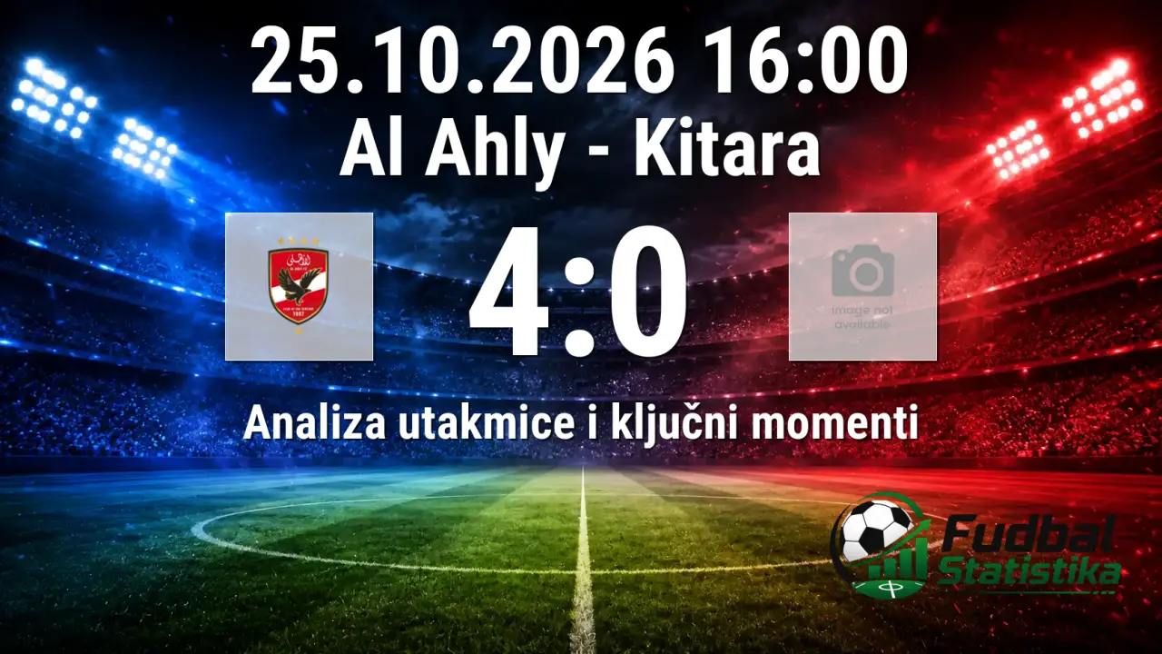 Al Ahly - Kitara 4:0, CAF Confederation Cup analiza