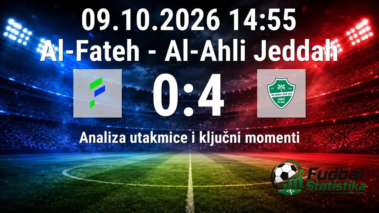 Al-Ahli Jeddah ubedljiv protiv Al-Fateha