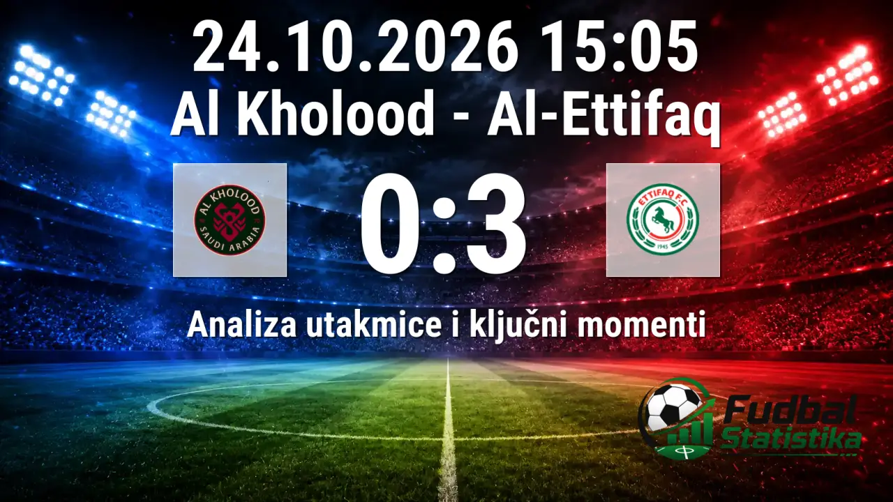 Al Kholood - Al-Ettifaq 0:3 analiza