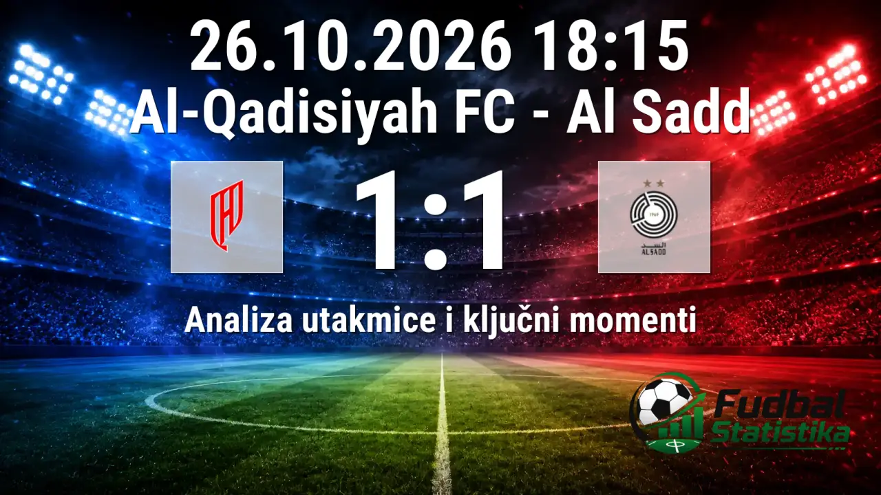 Al-Qadisiyah FC i Al Sadd odigrali nerešeno u AFC Champions League