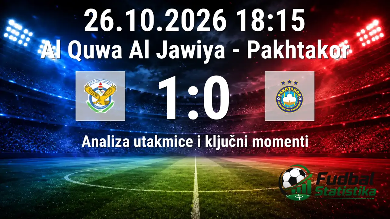 Al Quwa Al Jawiya - Pakhtakor 1:0, AFC Champions League 2026