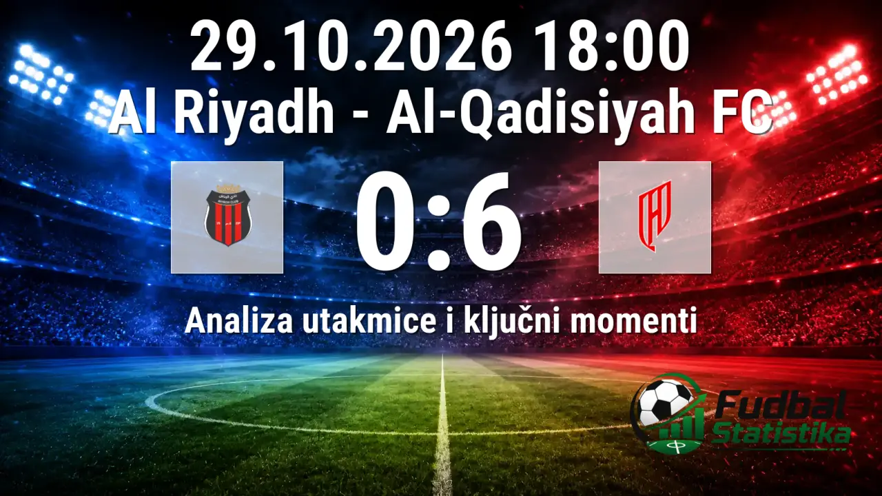 Al Riyadh - Al-Qadisiyah FC 0:6, Pro League 2026