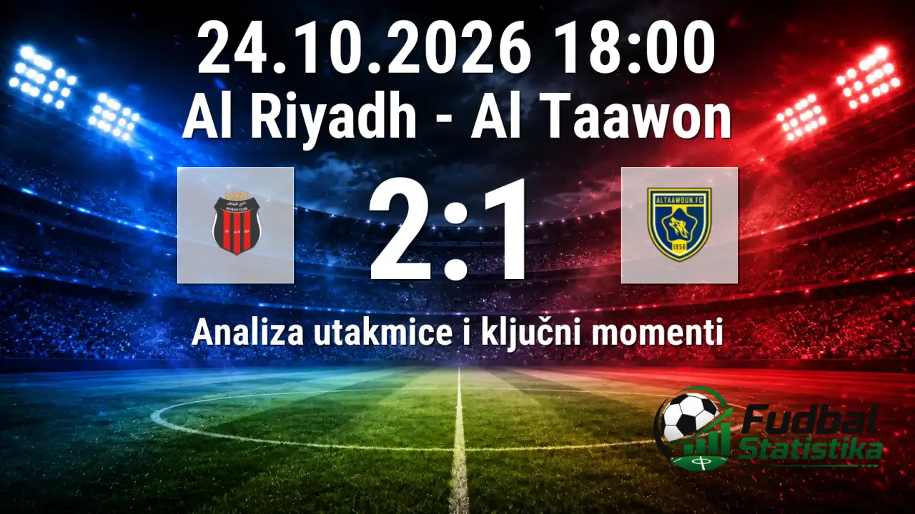 Al Riyadh pobedio Al Taawon u 11. kolu Pro League