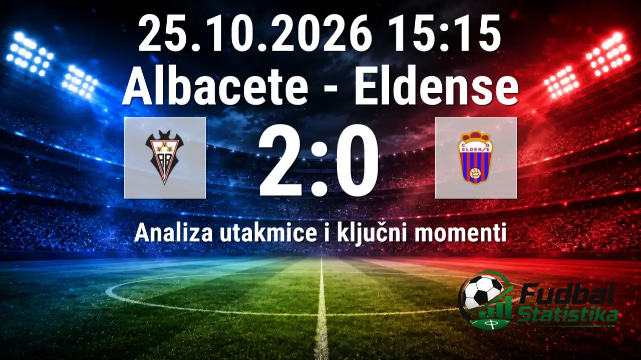 Albacete - Eldense 2:0, analiza utakmice 11. kola Segunda División