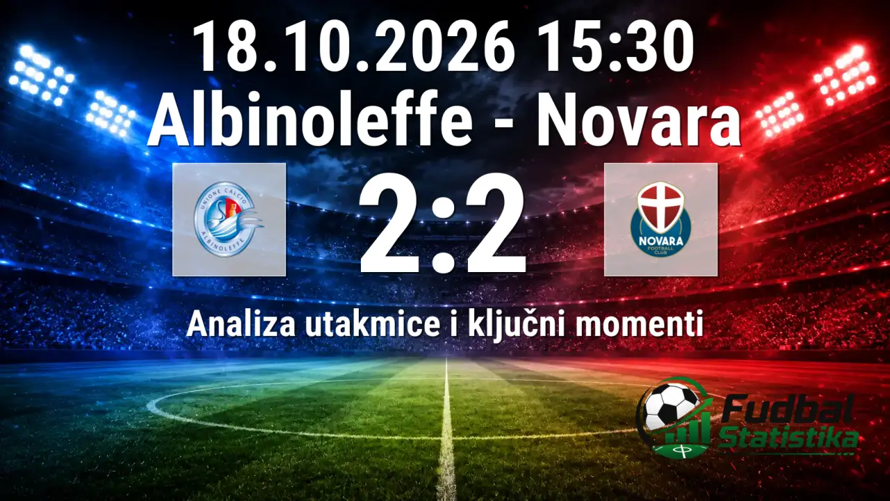 Albinoleffe - Novara 2:2, Serie C, 10. kolo