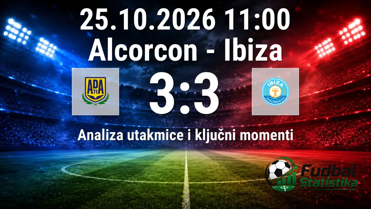 Alcorcon i Ibiza odigrali uzbudljiv meč u Primera División RFEF