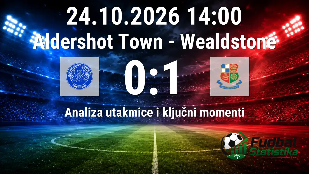 Aldershot Town - Wealdstone 0:1 u National League
