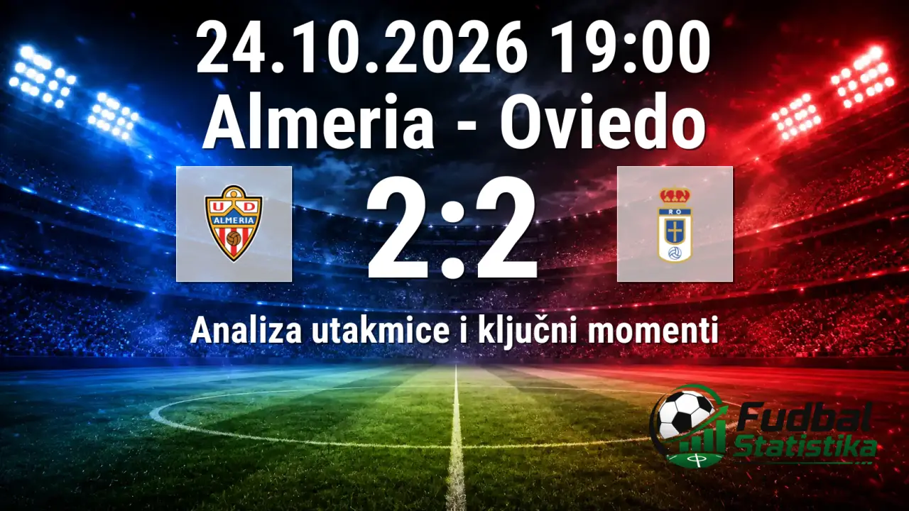 Almeria i Oviedo remizirali u drugoj ligi Španije