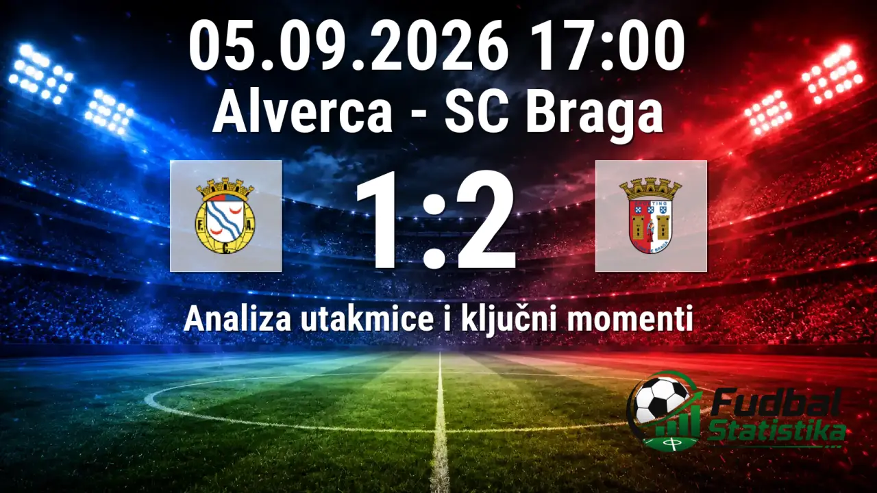 Alverca vs SC Braga 1:2 - analiza utakmice Primeira Lige