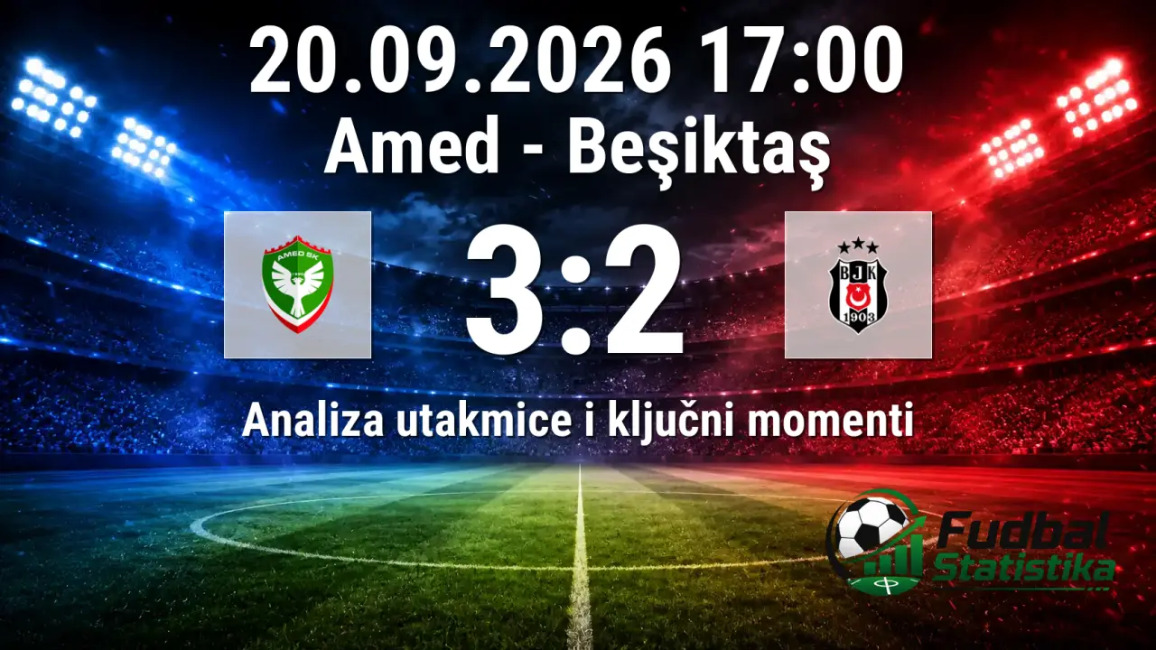 Amed – Bešiktaš 3:2, SÜper Lig 6. kolo