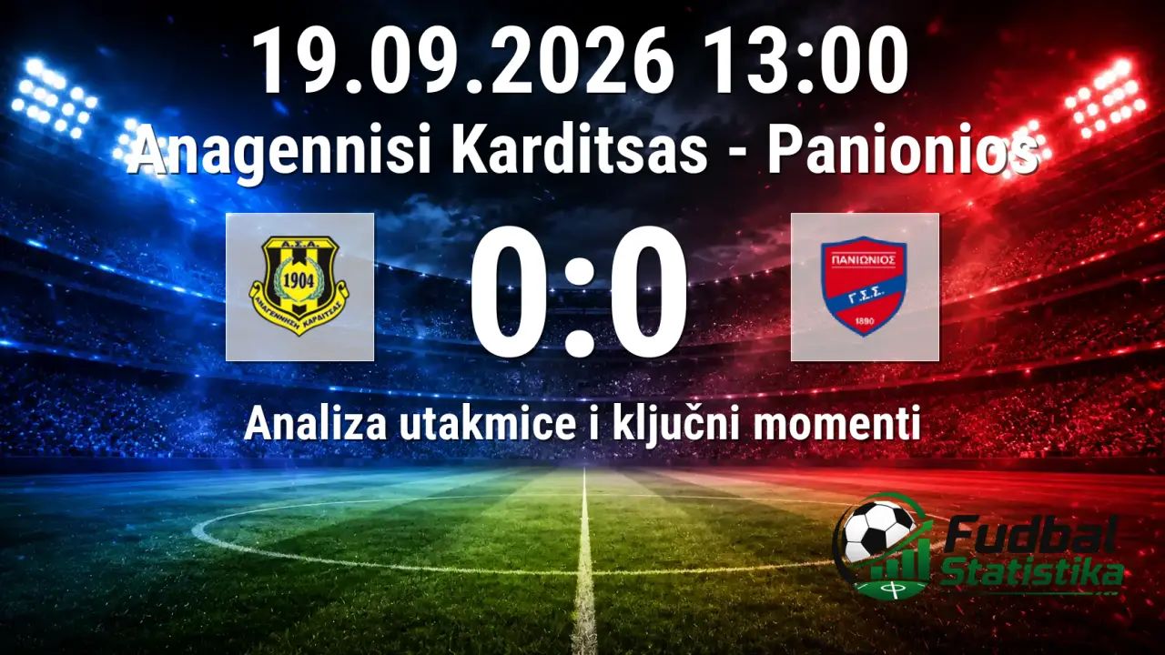 Anagennisi Karditsas - Panionios 0:0, Super League 2 analiza