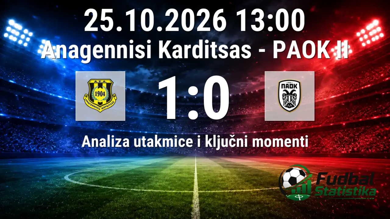 Anagennisi Karditsas – PAOK II 1:0
