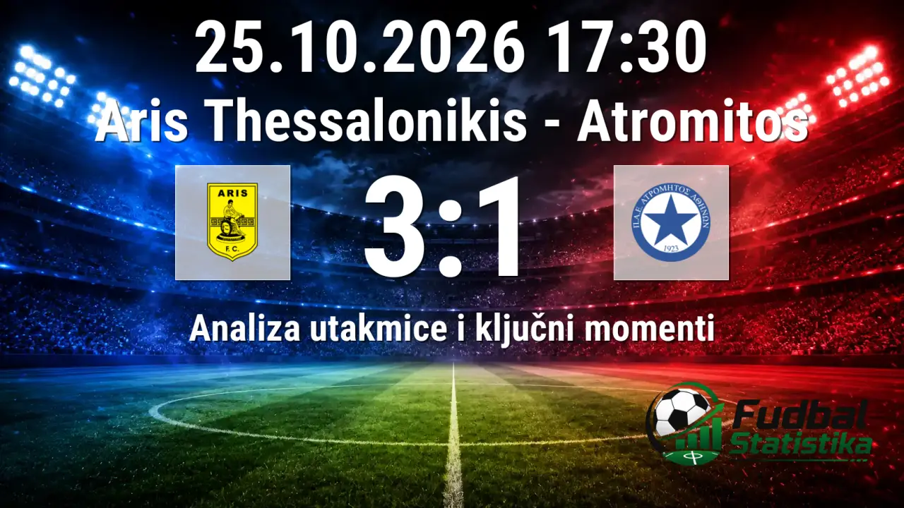 Aris Thessalonikis - Atromitos 3:1 analiza