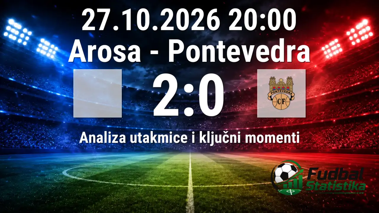 Arosa - Pontevedra 2:0, Copa del Rey 2026