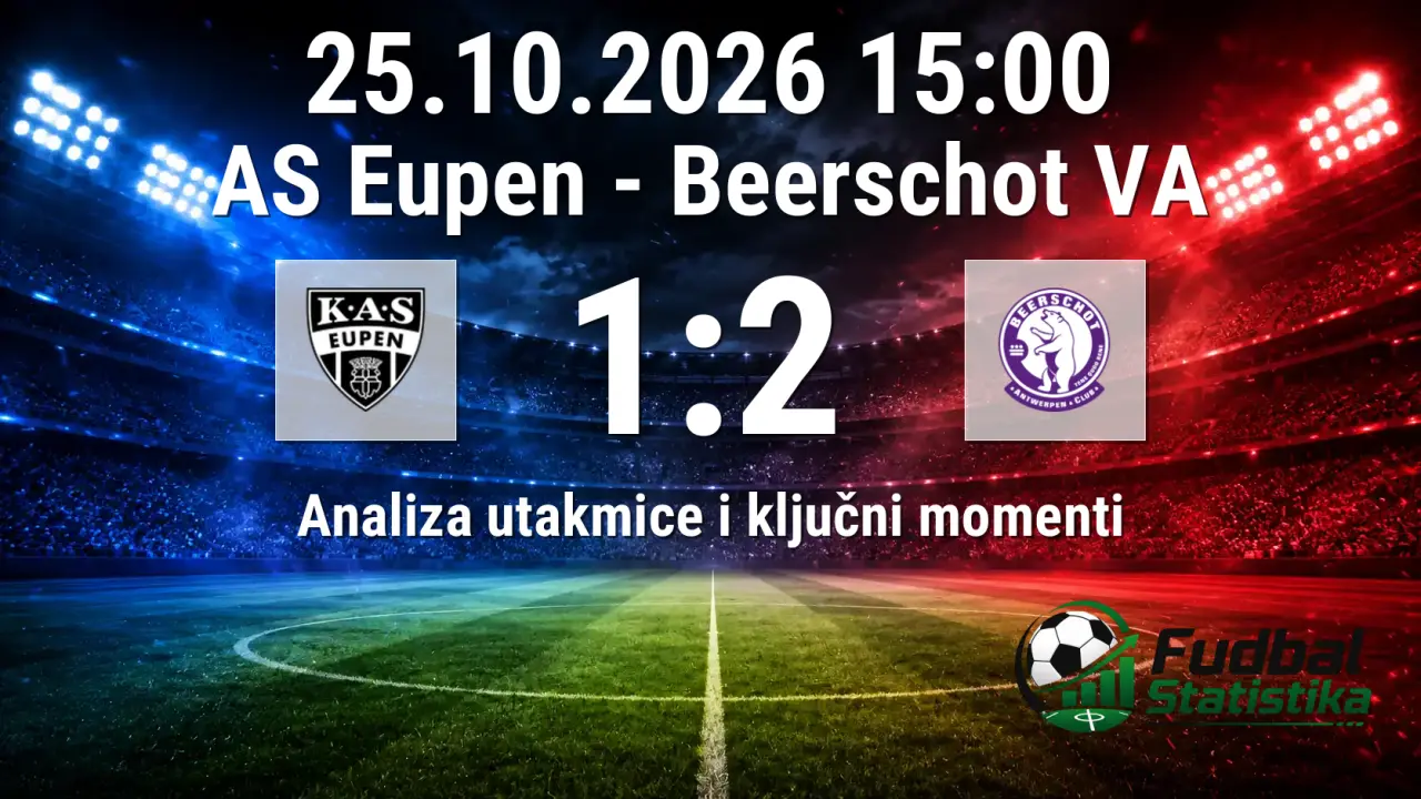 AS Eupen - Beerschot VA 1:2, Challenger Pro League