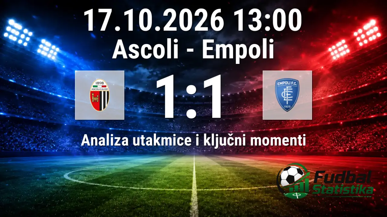 Ascoli i Empoli remizirali u Seriji B