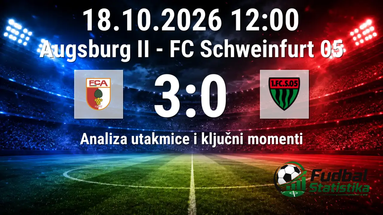 Augsburg II - FC Schweinfurt 05 3:0 analiza