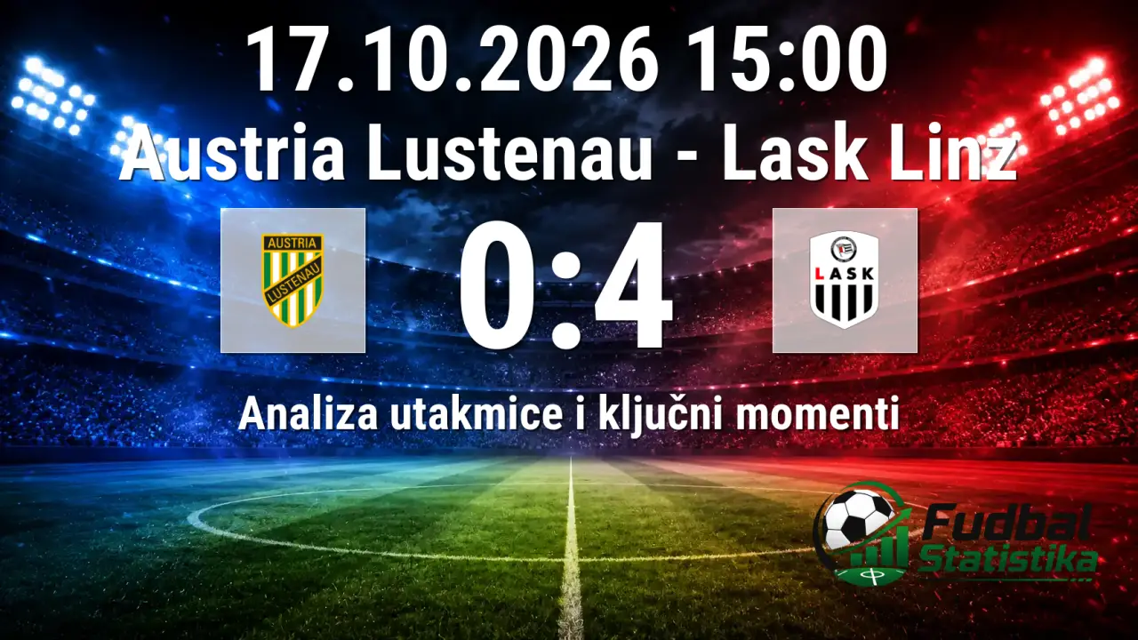Austria Lustenau - Lask Linz 0:4 analiza