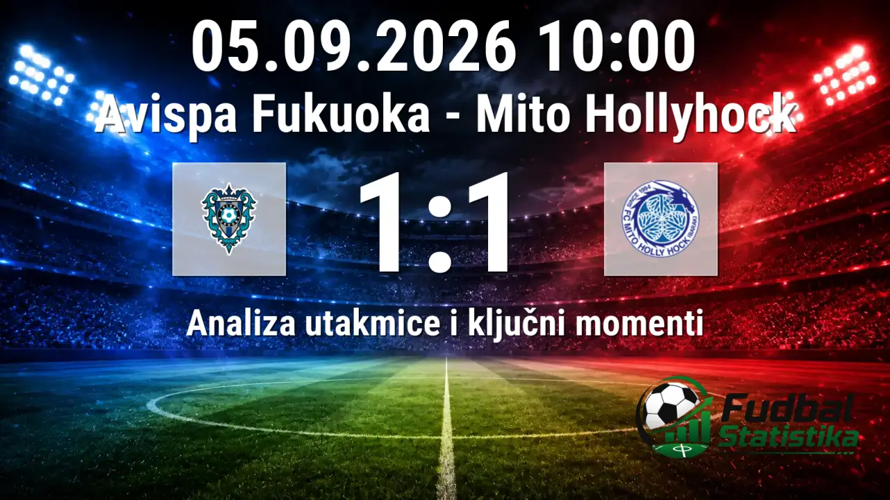 Avispa Fukuoka - Mito Hollyhock 1:1 u J1 ligi