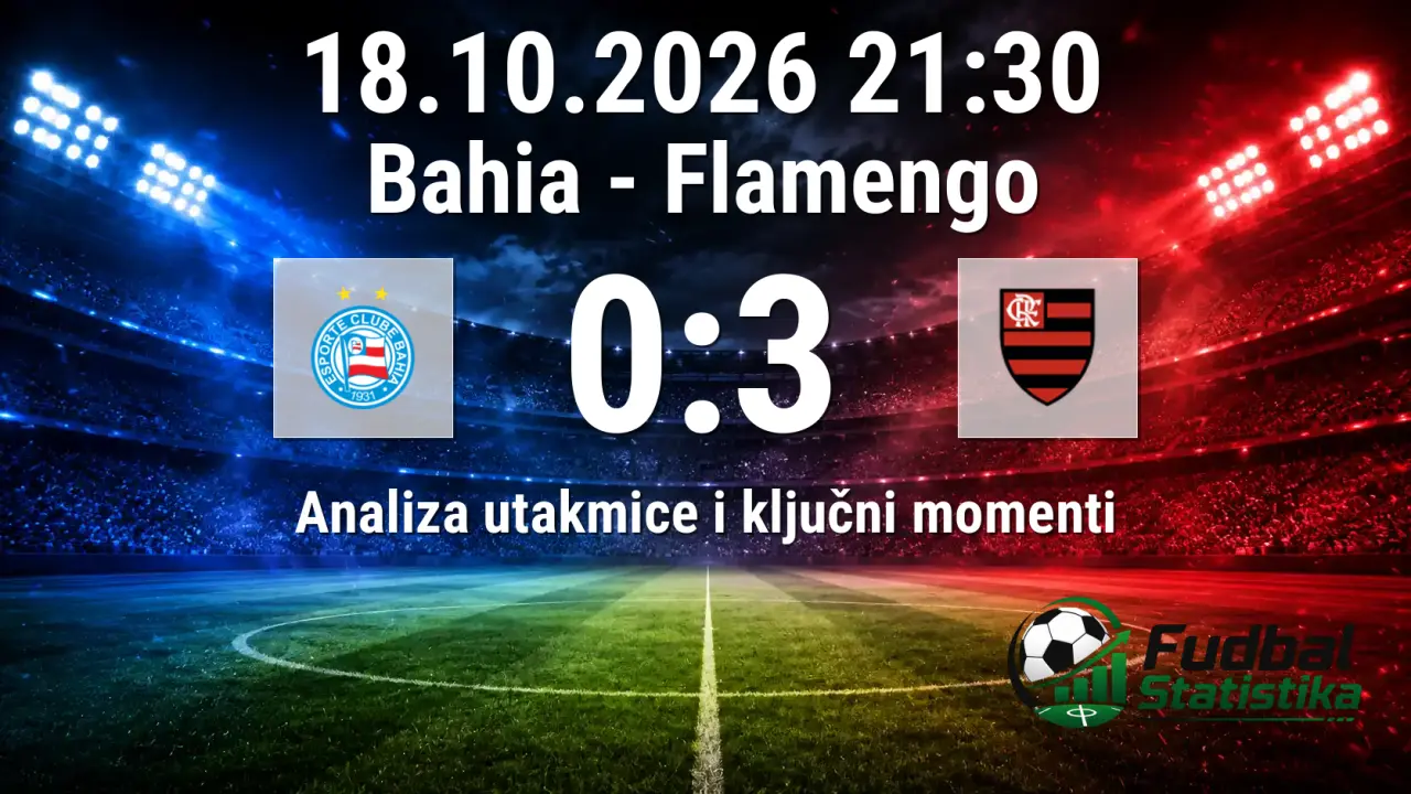 Bahia - Flamengo 0:3, analiza 31. kola Serie A Brazil