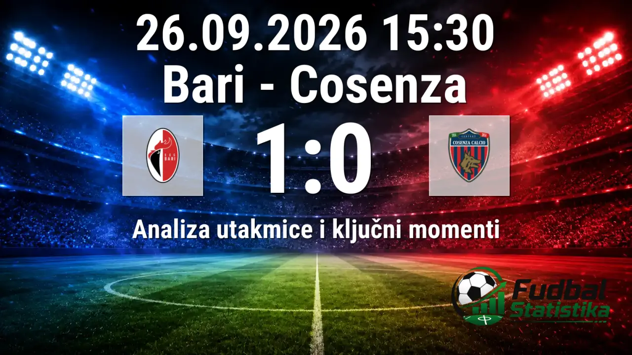 Bari pobedio Cosenzu u Seriji C