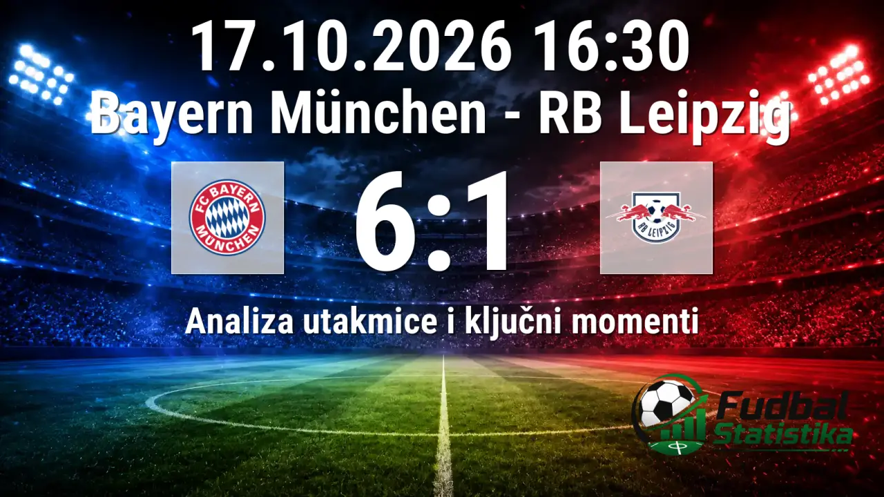 Bayern Muenchen - RB Leipzig 6:1 analiza