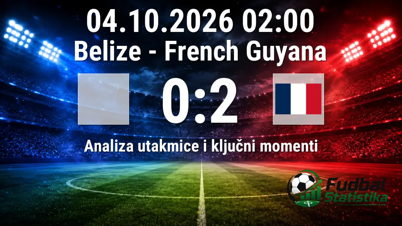 Belize - French Guyana 0:2, CONCACAF Nations League