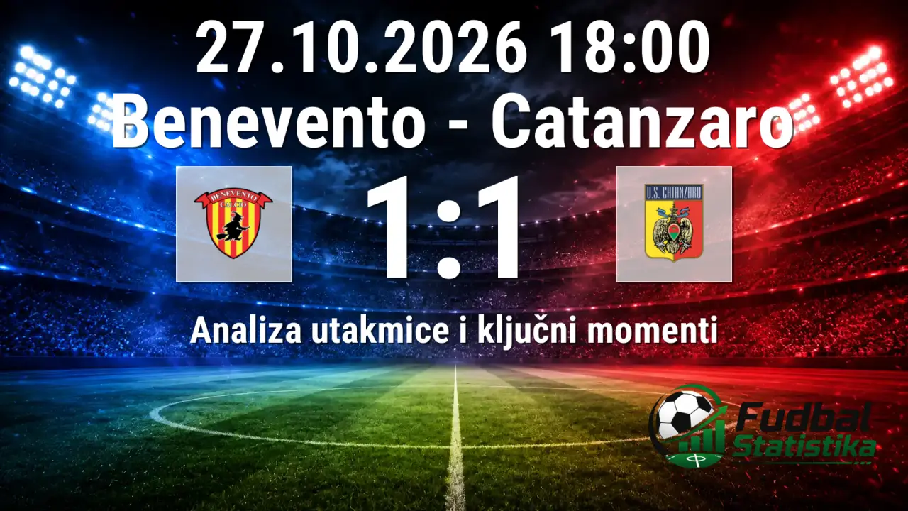 Benevento i Catanzaro remizirali u Seriji B