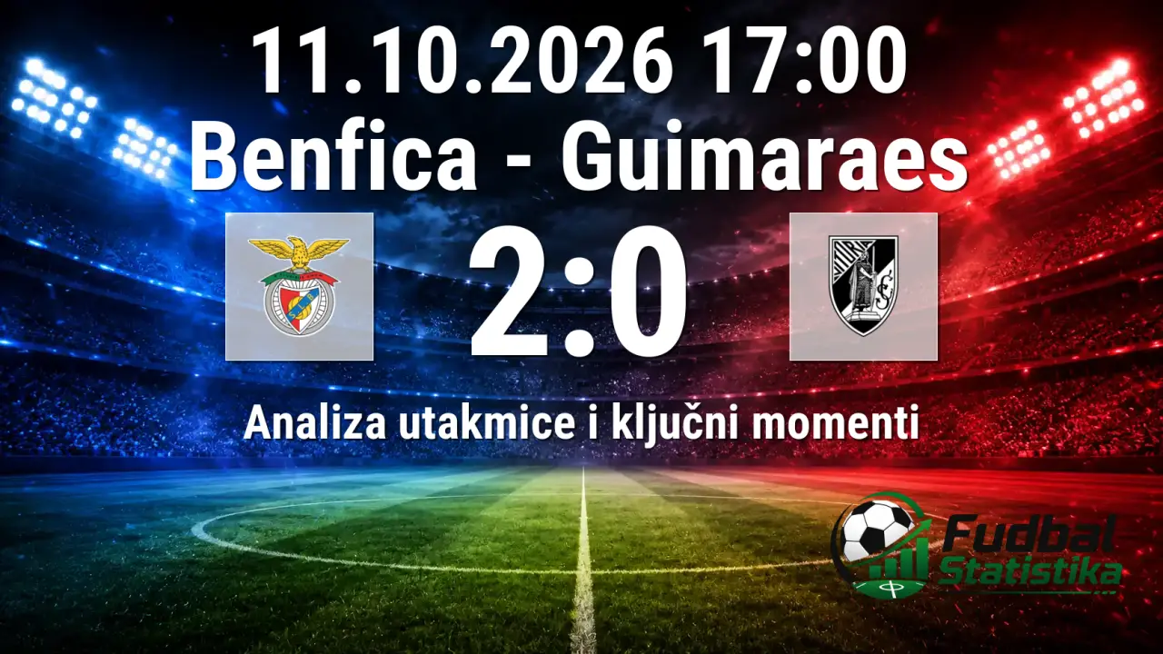 Benfica slavila protiv Guimaraesa u 8. kolu Primeira Lige