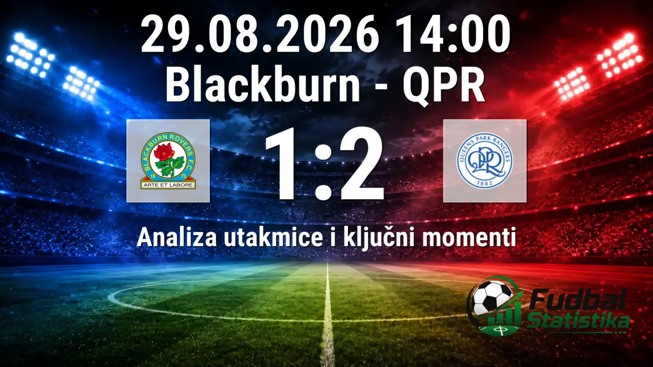 Blackburn - QPR 1:2, Championship 3. kolo