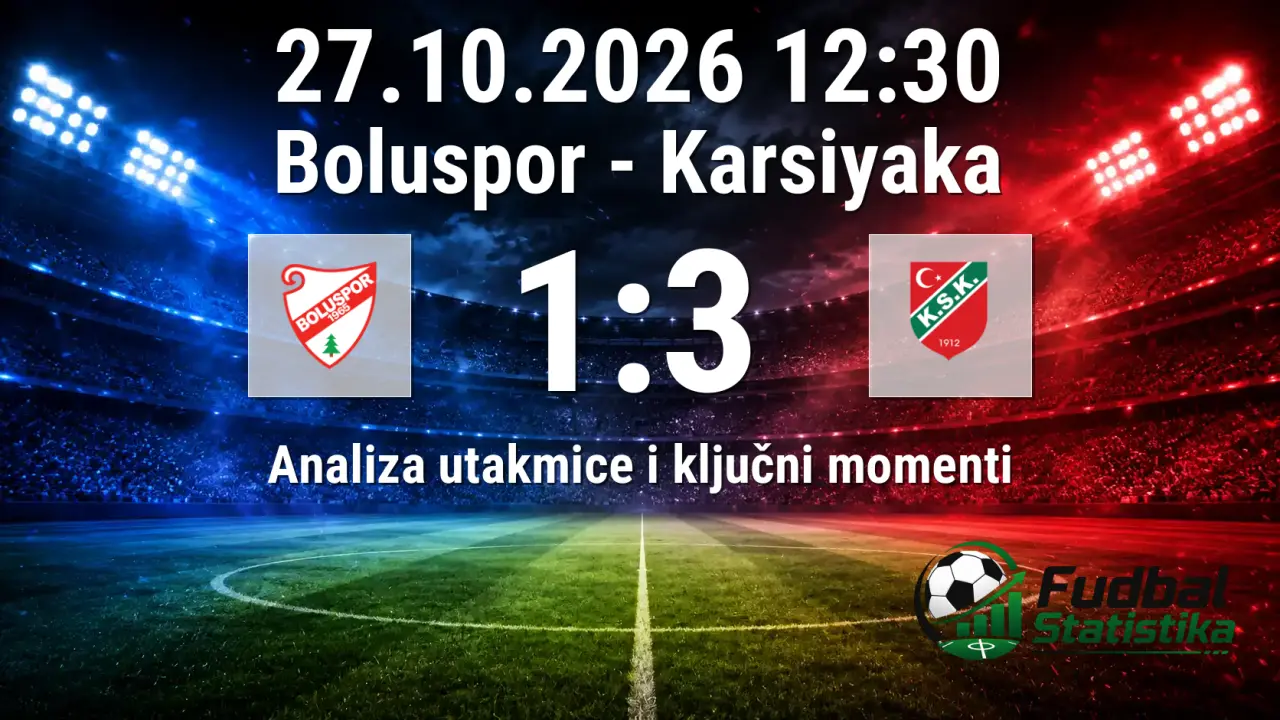 Boluspor - Karsiyaka 1:3 (AET) u Turskom kupu