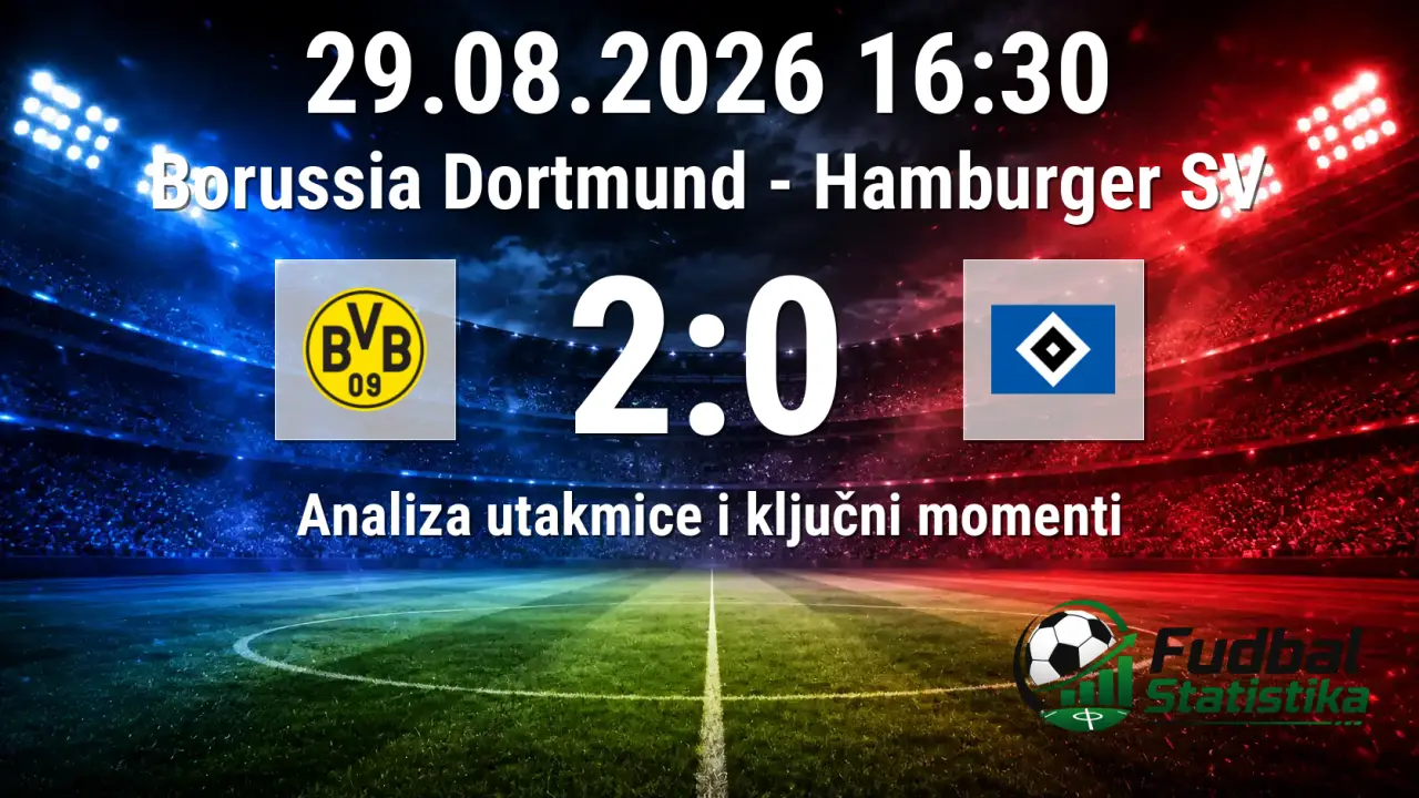 Borussia Dortmund - Hamburger SV 2:0 analiza