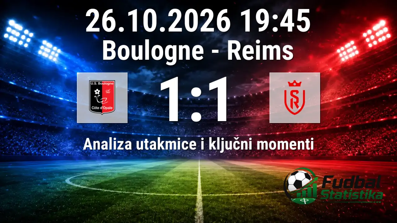Boulogne - Reims 1:1, Ligue 2, 10. kolo