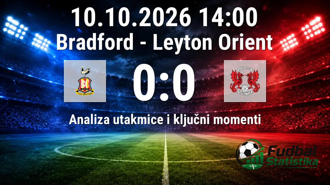 Bradford - Leyton Orient 0:0, League One 10. kolo