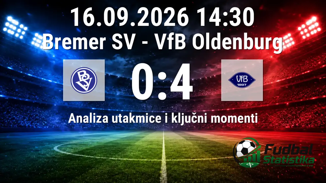 Bremer SV - VfB Oldenburg 0:4 analiza