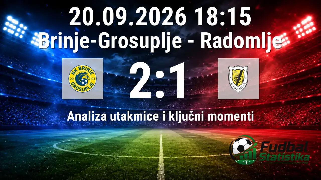 Brinje-Grosuplje slavio protiv Radomlja