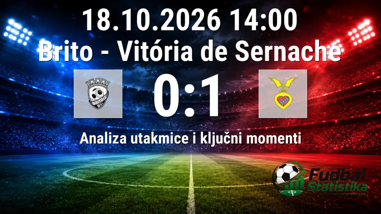 Brito - Vitória de Sernache 0:1 analiza