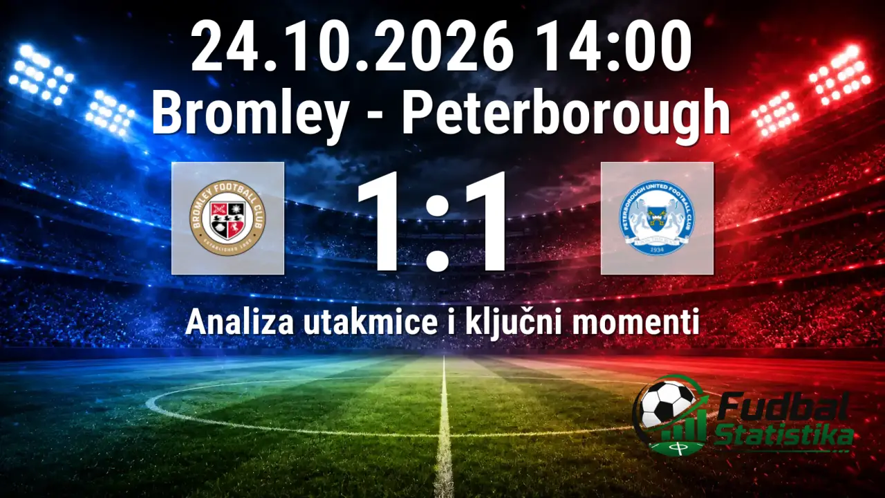 Bromley i Peterborough remizirali u League One