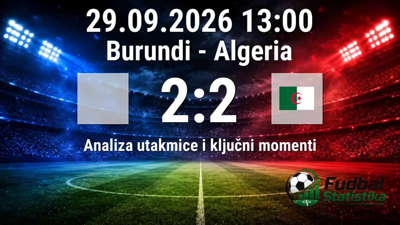 Burundi i Algerija remizirali u kvalifikacijama AFCON 2027