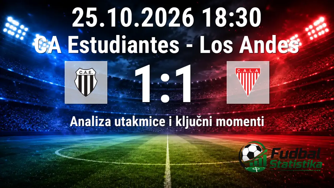 CA Estudiantes vs Los Andes 1:1 - Primera Nacional analiza