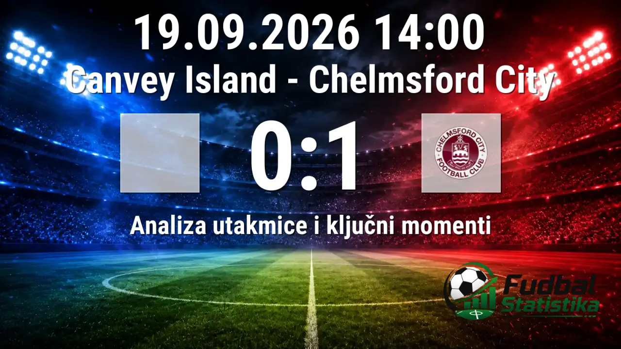 Canvey Island vs Chelmsford City 0:1 - FA Cup kvalifikacije