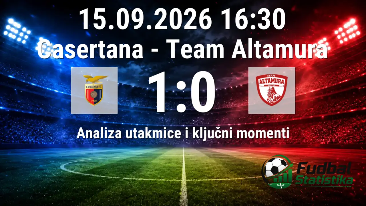 Casertana - Team Altamura 1:0, Serie C Girone C
