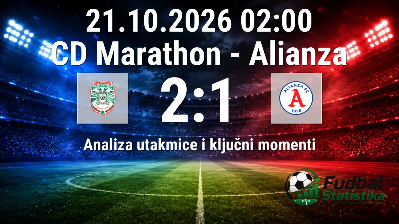 Finale CONCACAF Central American Cup: CD Marathon - Alianza 2:1