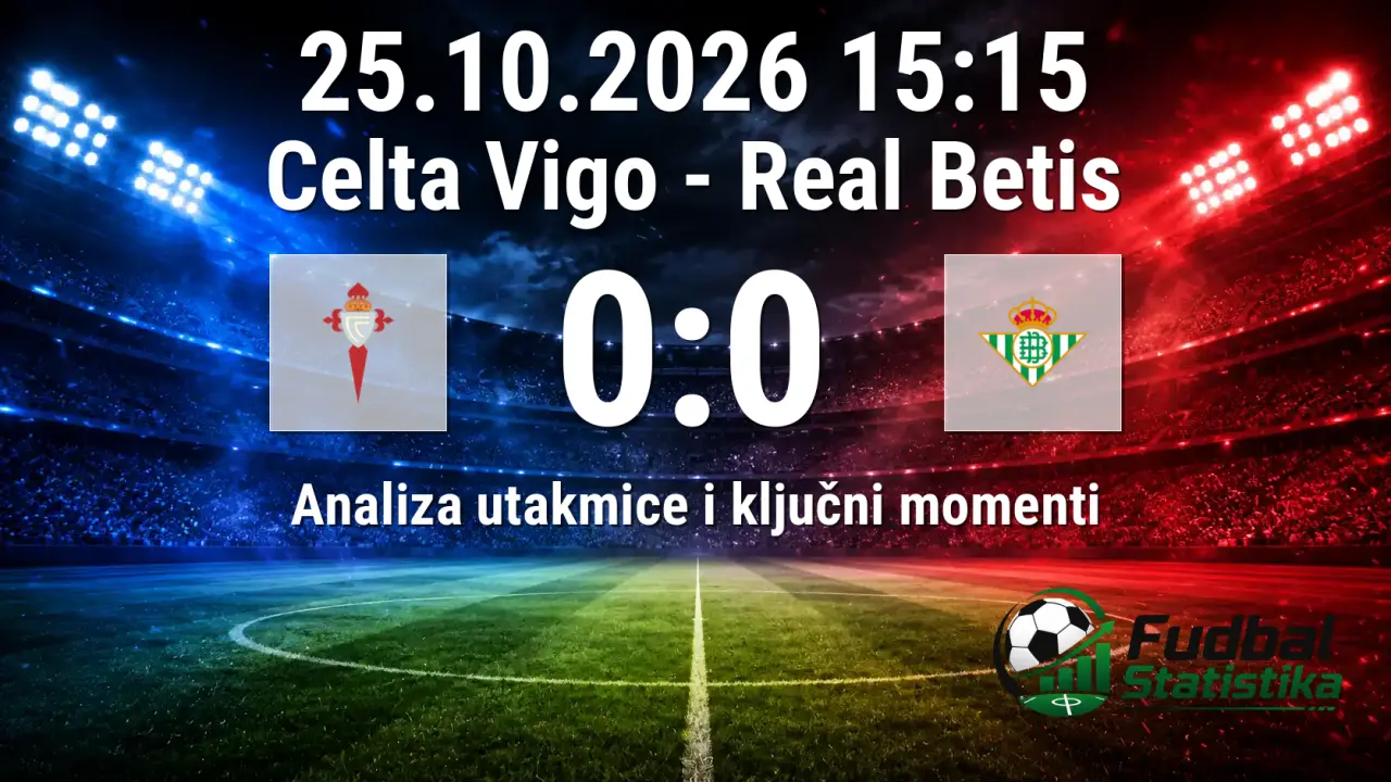 Celta Vigo - Real Betis 0:0, La Liga 10. kolo