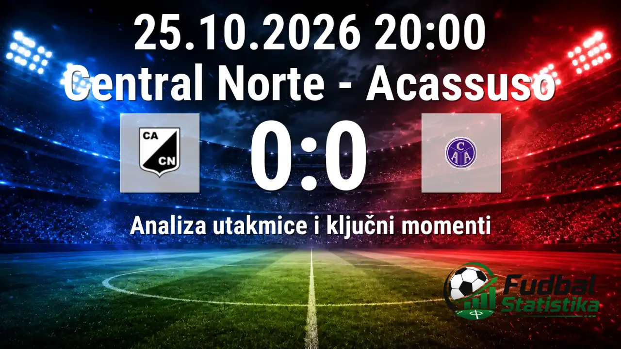 Central Norte - Acassuso 0:0, Primera Nacional 35. kolo