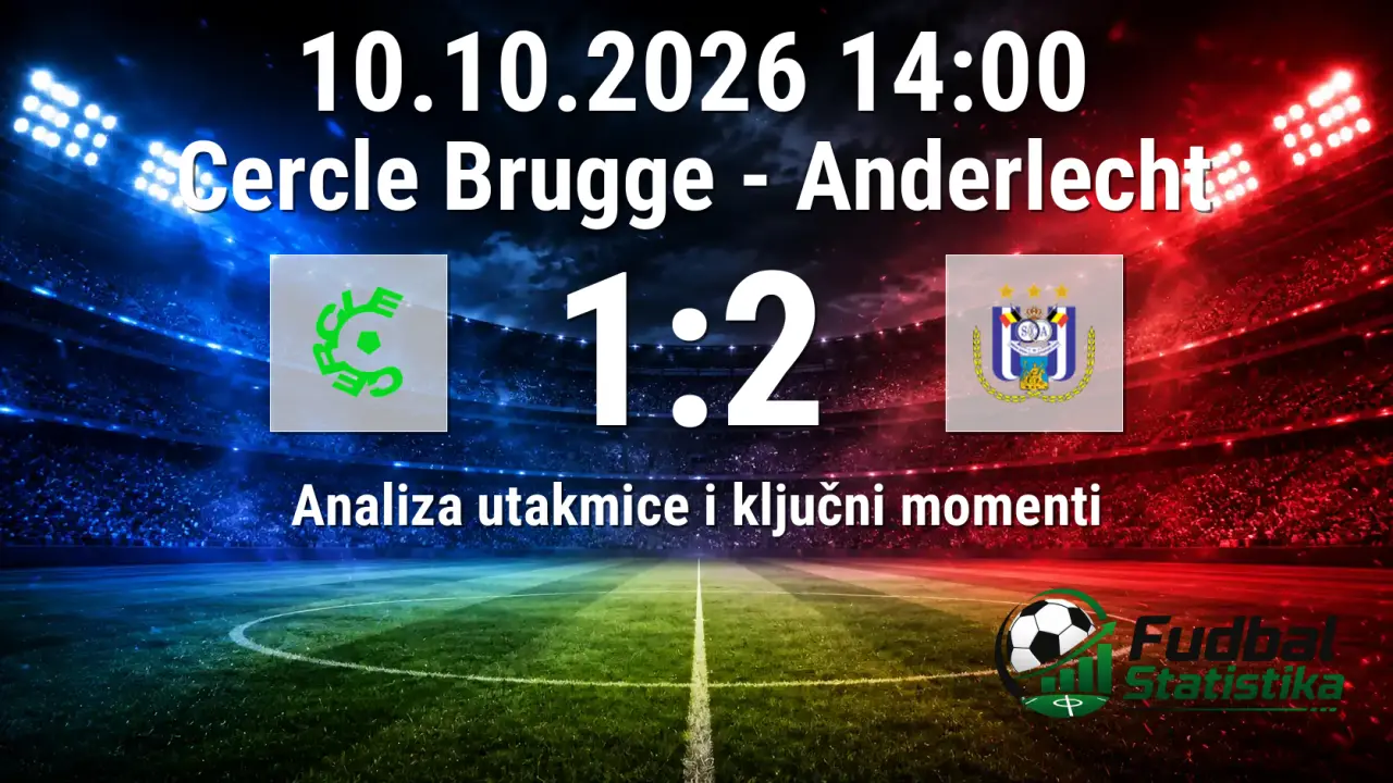 Cercle Brugge - Anderlecht 1:2 analiza