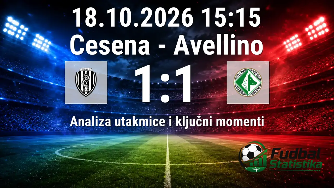 Cesena i Avellino remizirali u Seriji B