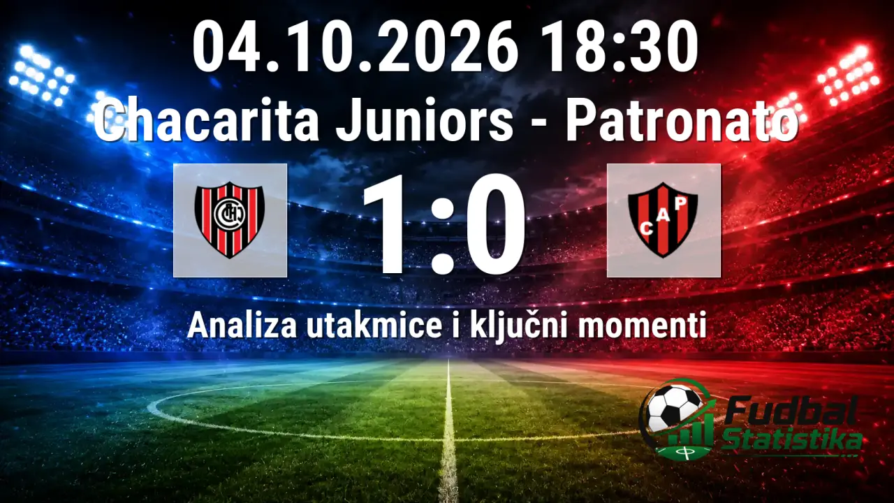 Chacarita Juniors - Patronato 1:0, Primera Nacional 2026