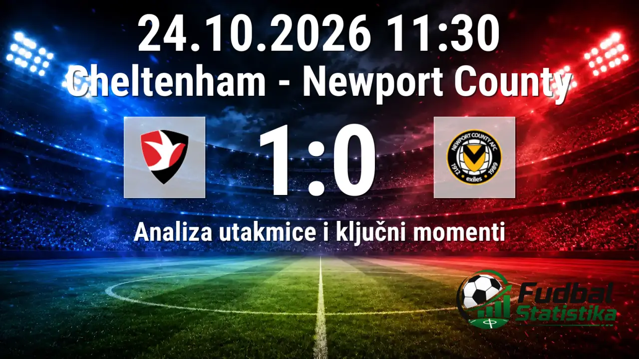 Cheltenham - Newport County 1:0, League Two analiza